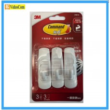 3M 無痕 中型掛鉤 27001G (3pcs/pack) 承重1.36kg 162-1538-P  4710367606437